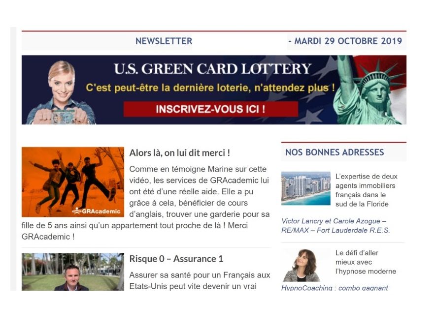 GRACADEMIC SERVING THE FRENCH COMMUNITY OF THE UNITED STATES!