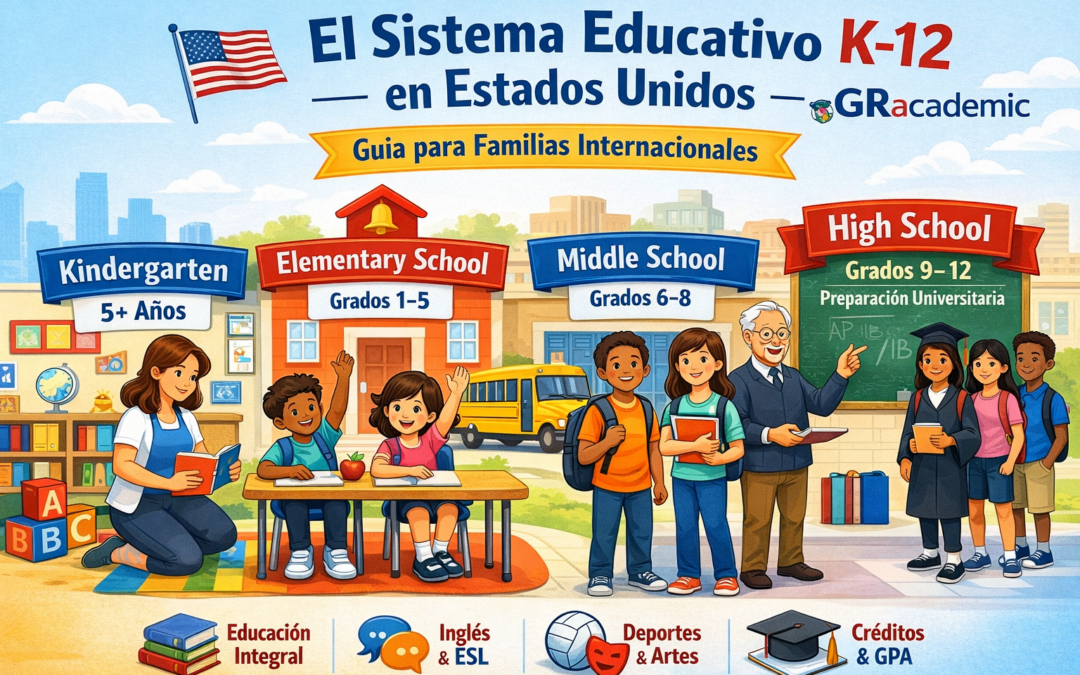 El Sistema Educativo K–12 en Estados Unidos: Guía para Familias Internacionales