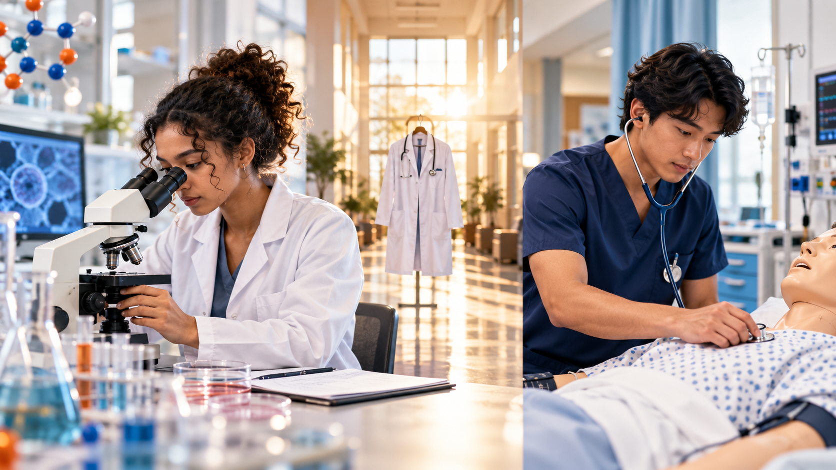 ¿Biología o Enfermería si quieres estudiar Medicina en Estados Unidos?